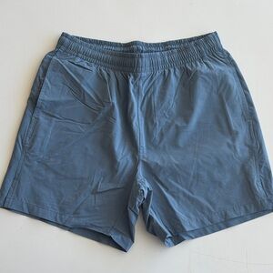 Myles Men's Blue Athletic Shorts 6”